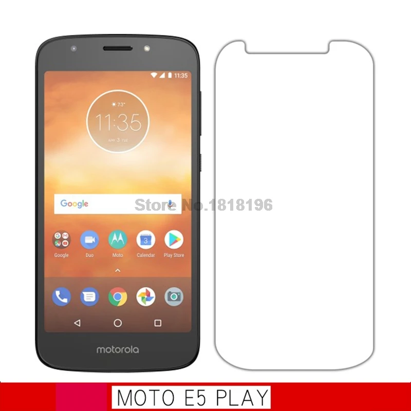 Защитное стекло для Motorola Moto E5 Play закаленное взрывозащищенное чехол телефона