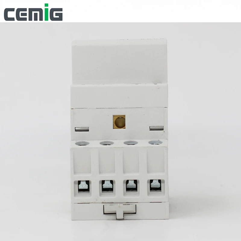 Модульный контактор переменного тока Cemig для бытового использования Φ 4P 16A 20A 25A 4NO