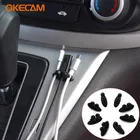 8 шт., автомобильные наклейки для салона Kia Rio 3 4 K2 Ceed Sportage 3 Sorento Cerato Picanto Optima Soul Carens K3 Forte K5
