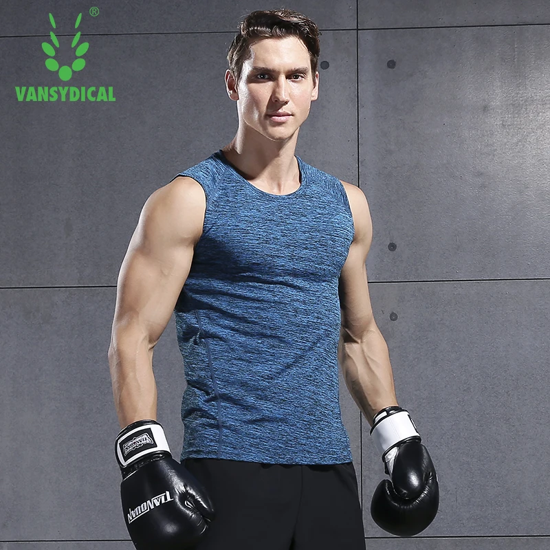 Мужская спортивная футболка майка для бега быстросохнущая дышащая Спортивная