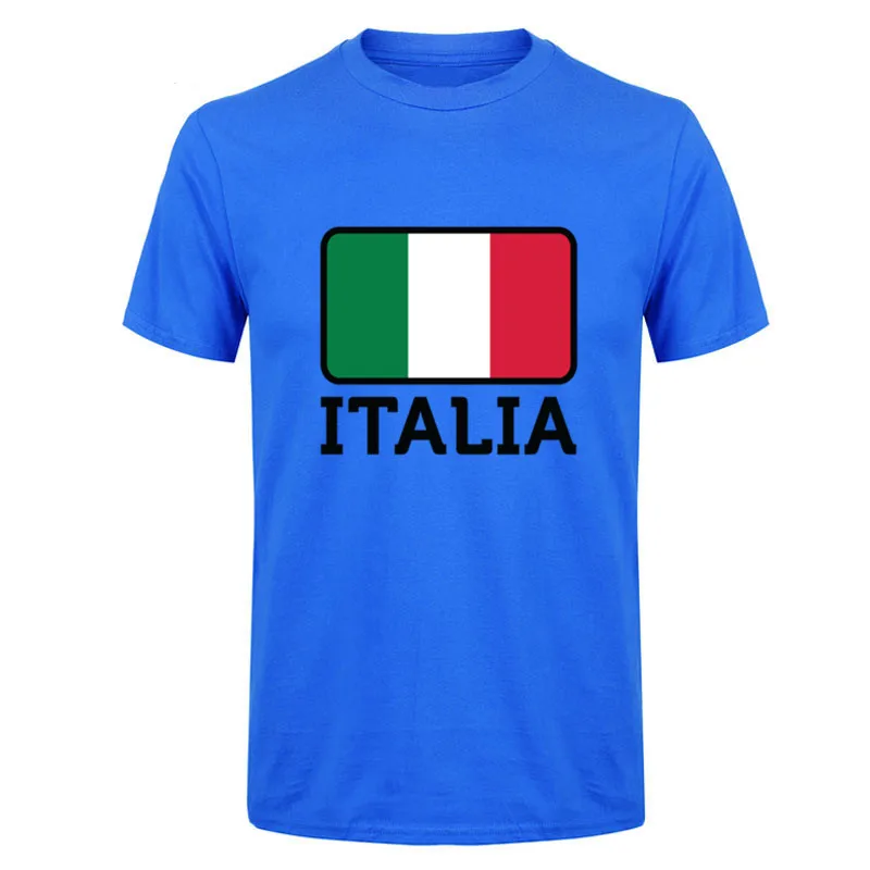 2017 newest Fashion Print Customized Italy Flag Men t shirts Comfortable Short Sleeve soft Pre-cotton Cheap Man Shirts Plus Size | Мужская