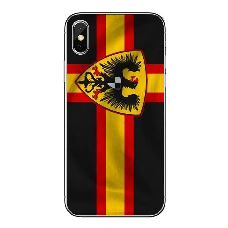 Silicone Phone Case Covers For Xiaomi Mi A1 A2 5X 6X 8 lite SE Pro Max Mix 2 2S 3 Mi5 Mi5S National DE Germany Flag Eagle Banner |