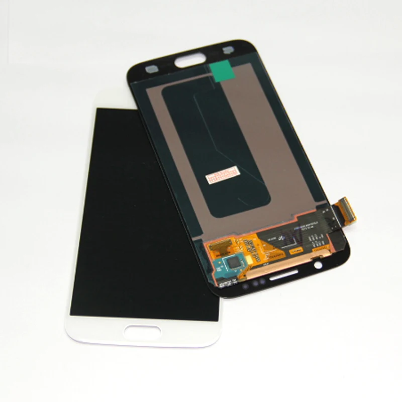 Синий белый золотой для Samsung Galaxy S6 G920 G920F amoled LCDS дисплей с сенсорным экраном