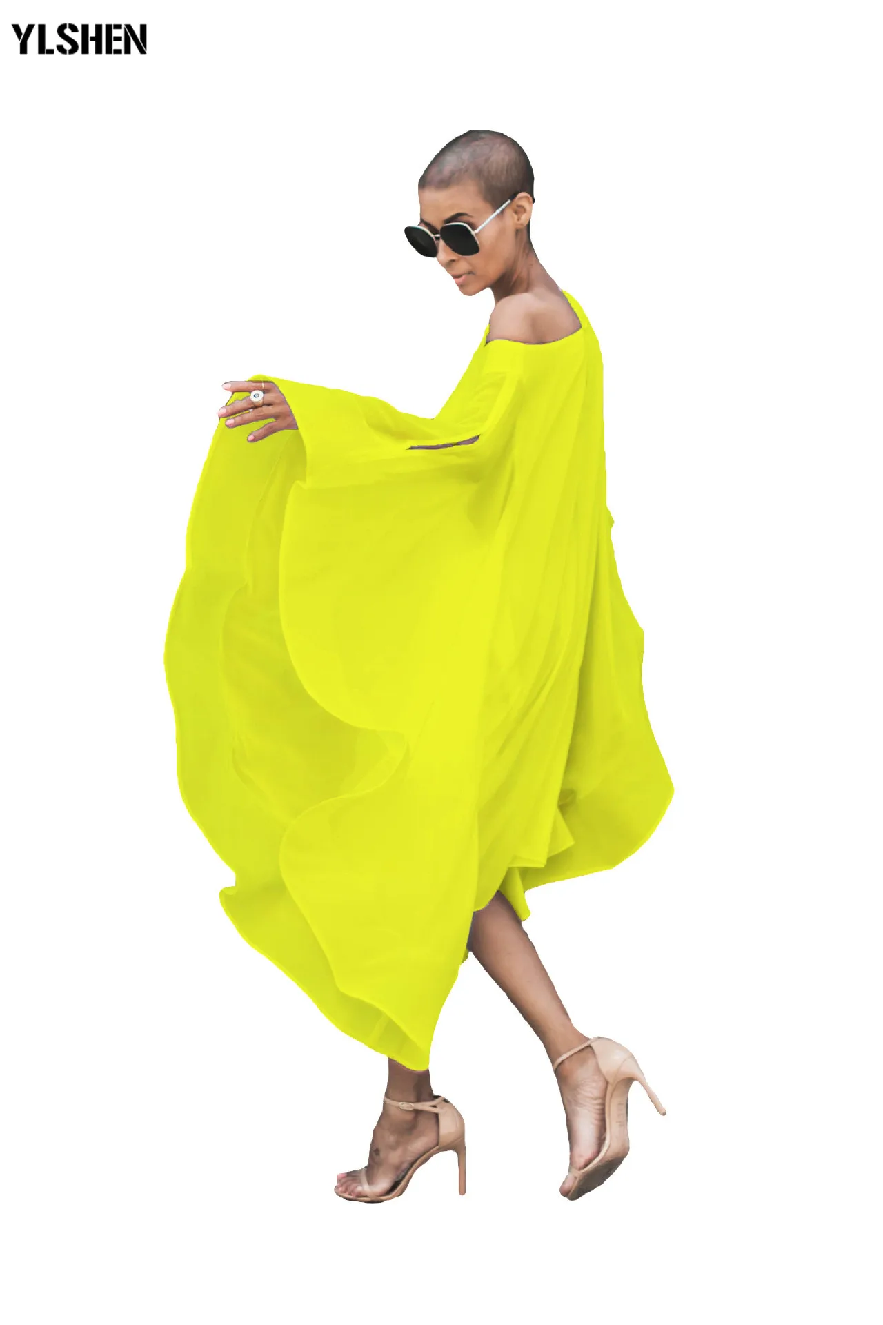 Летние шифоновые африканские платья для женщин новинка 2019 модное сексуальное