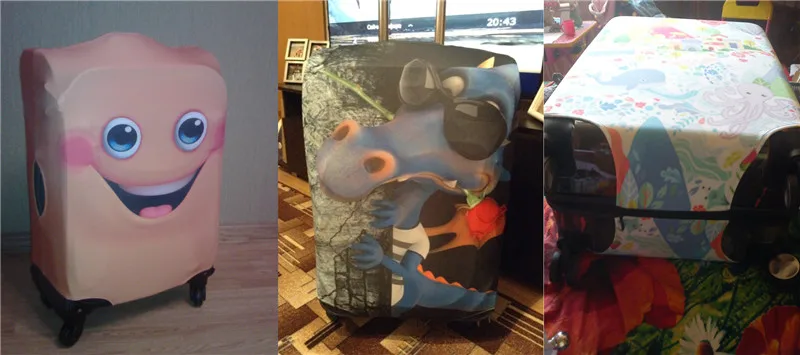 FORUDESIGNS, 3D Рисунок, печать, дорожный Багаж, защитный чехол, водонепроницаемый, анти-пыль, дождевик для 18-30 дюймов, костюм, чехол Чехол