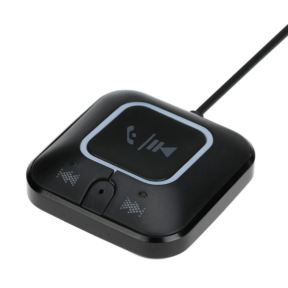 Фото Беспроводной NFC Bluetooth-приемник для автомобиля AUX 3,5 мм адаптер для потоковой передачи звука донгл Громкая связь микрофон магнитное основание №3