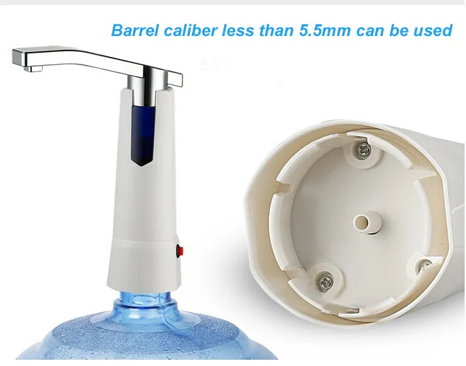 Электрический насос для бутылки воды диспенсер с перезаряжаемой батареей