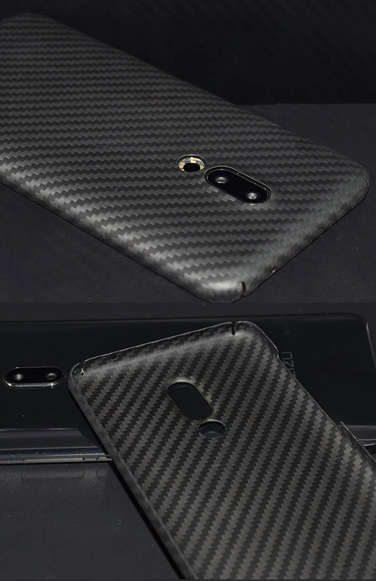 Чехол из углеродного волокна для Meizu 16S Pro 16th Plus Ультратонкий чехол ручной работы