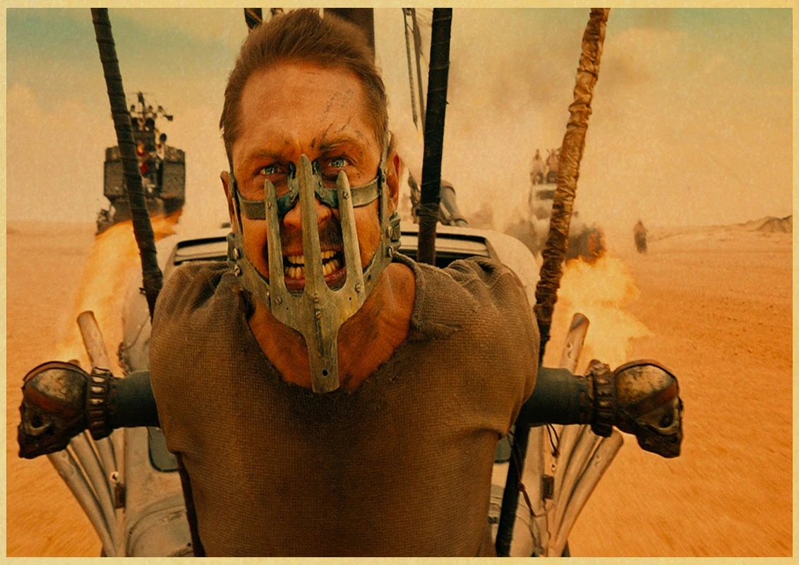 Ретро плакат mad max классический фильм Том Харди чарлиз Терон украшение для дома