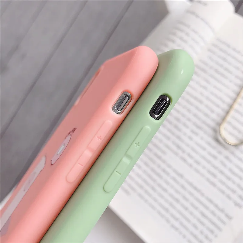 IToncs милый динозавр Копилка Телефон чехол для iPhone 6 7 8 Plus силиконовый XS MAX XR X S