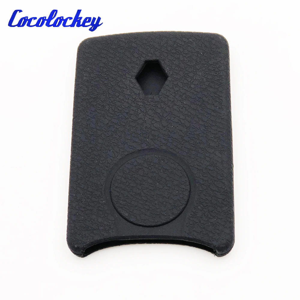 Cocolockey силиконовый резиновый чехол для автомобильного ключа защитный Renault Clio Logan