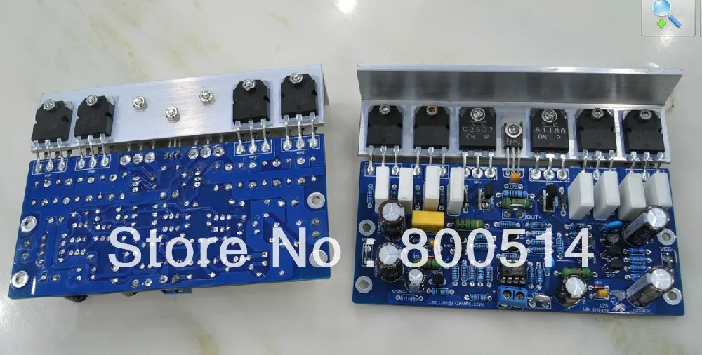 

LJM Assembled L25 Merge type power amplifier boards (2 channle boards ) 250W 8R