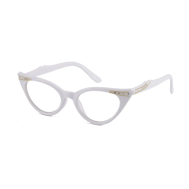 Elbru Cat Eye Reading Glasses Women Men Lightweight Presbyopic Reading Glasses+1.0+1.5+2.0+2.5+3.0+3.5+3.0+3.5 Unisex - Цвет оправы: W