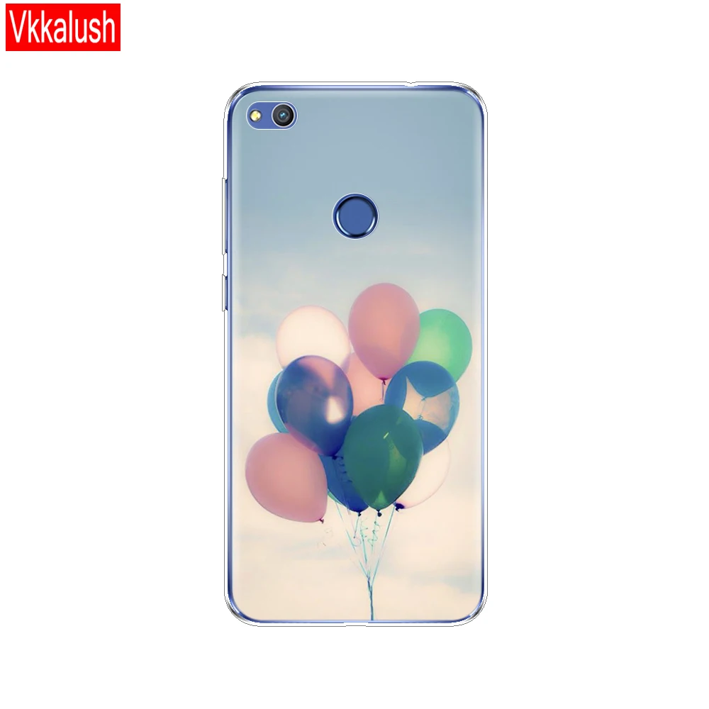 80015 Чехол для телефона для huawei P9 LITE P8 LITE Мягкий ТПУ силиконовый чехол 360 полный защитный прозрачный чехол - Цвет: 80015