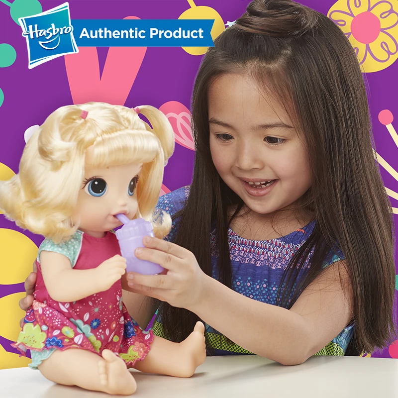 Hasbro детская живая горшок для танцев детские силиконовые реалистичные Reborn Baby Doll Дети Playmate подарок для девочек мягкие игрушки для детских игрушек