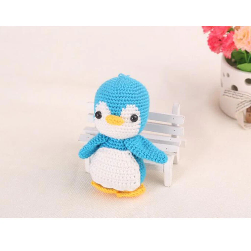 Кукла пингвина набор для вязания крючком амигуруми DIY ремесленные проекты с
