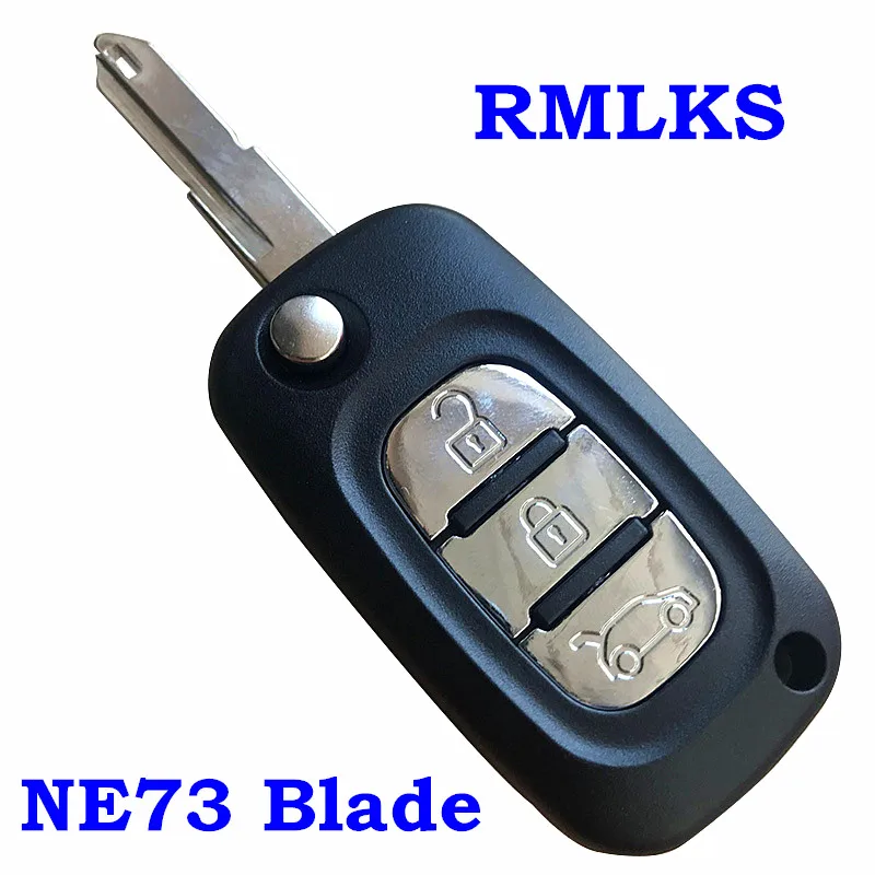 Новинка 2 3 кнопочный откидной пульт дистанционного управления Корпус ключа для