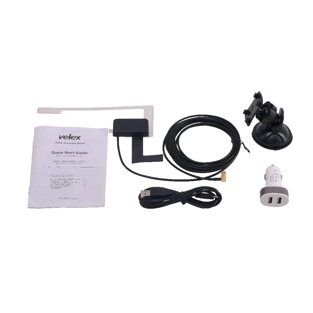 Автомобильный адаптер DAB + приемник с Bluetooth FM передатчиком 3 дюймовый TFT дисплей 3m