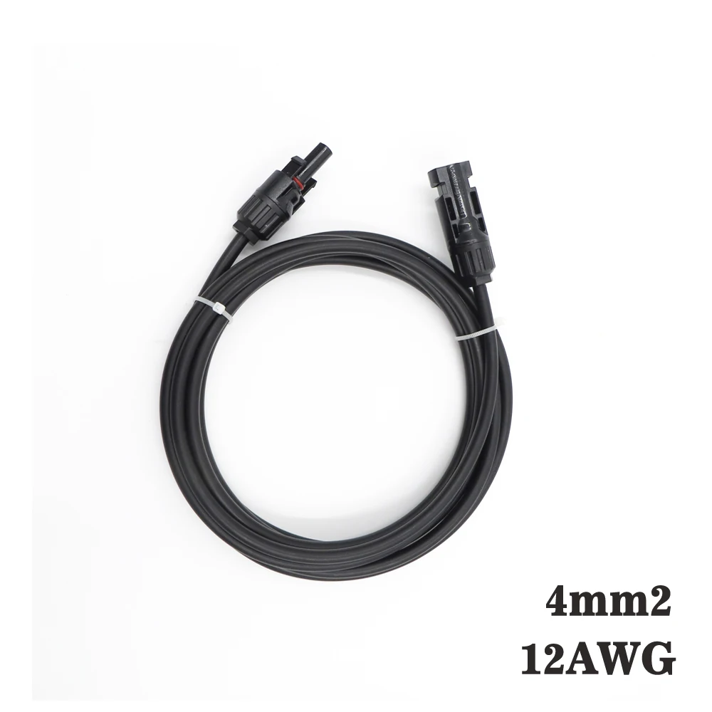 10/5/3/2/1/0.3 м 12AWG/4mm2 кабель для солнечных модулей коннектор удлинитель панели