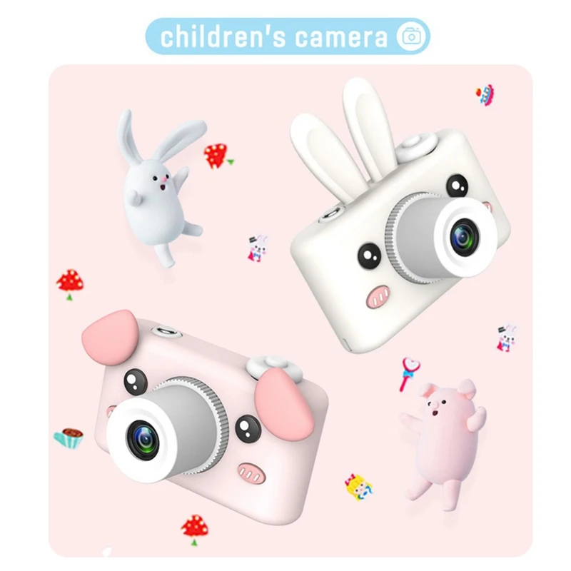 8.0Mp Детская образовательная Милая Мини цифровая фотокамера с ЖК-дисплеем полным