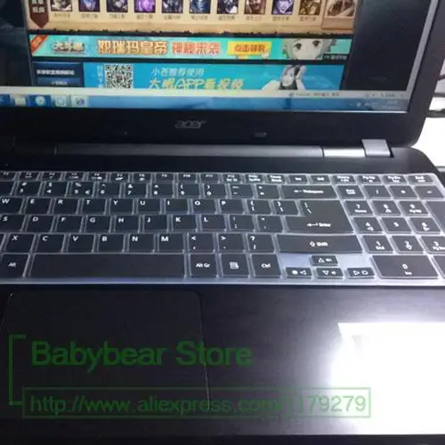 Защитный чехол для клавиатуры Acer Aspire 15 6 дюйма