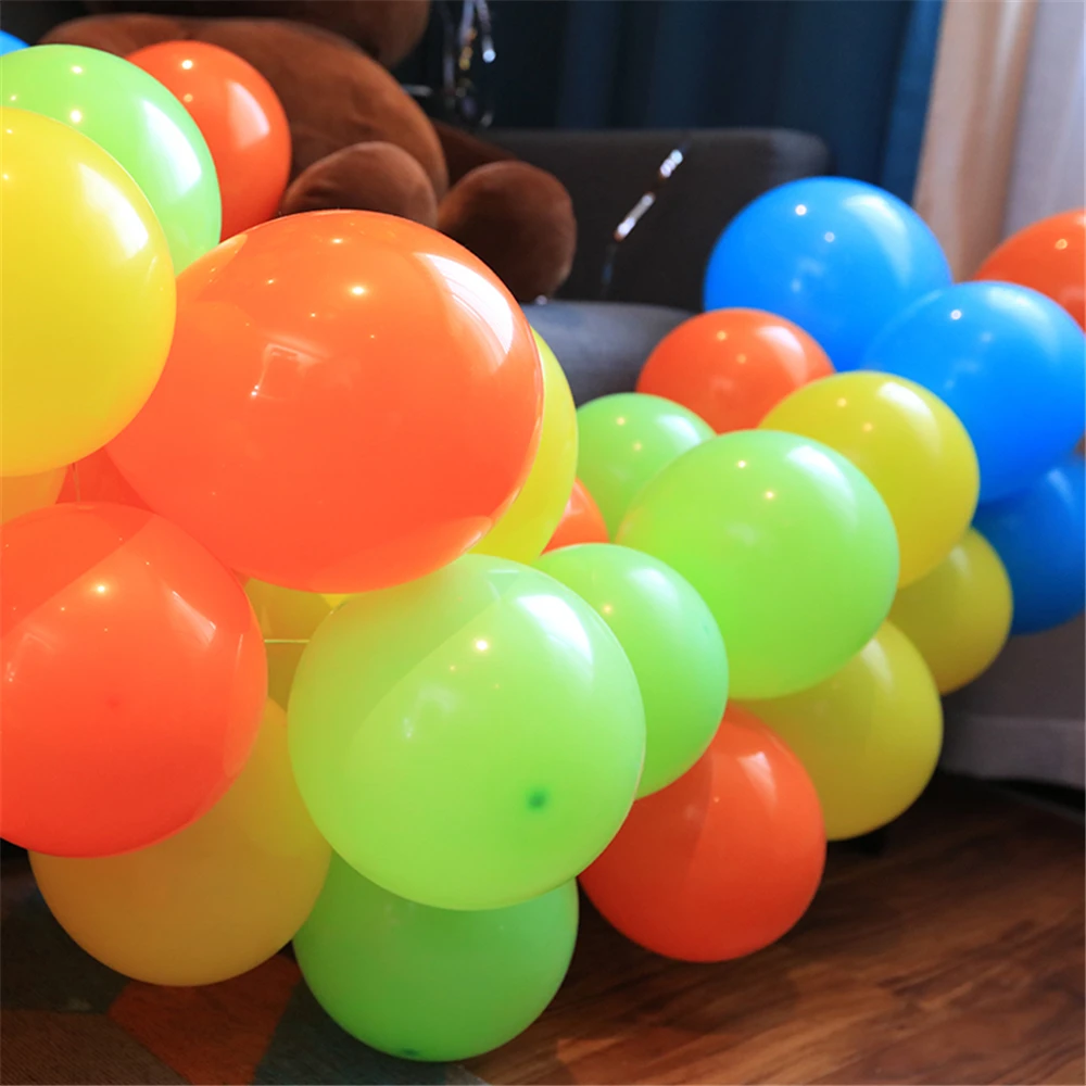 100 день Дети номер шар Baby shower на рождения летняя Гавайская фрукты вечерние Декор