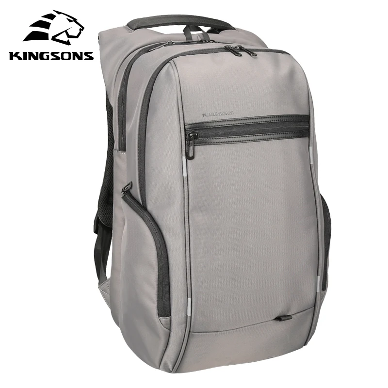 Kingsons 15 &quot17&quot рюкзак для ноутбука Внешний USB зарядка Компьютерные рюкзаки