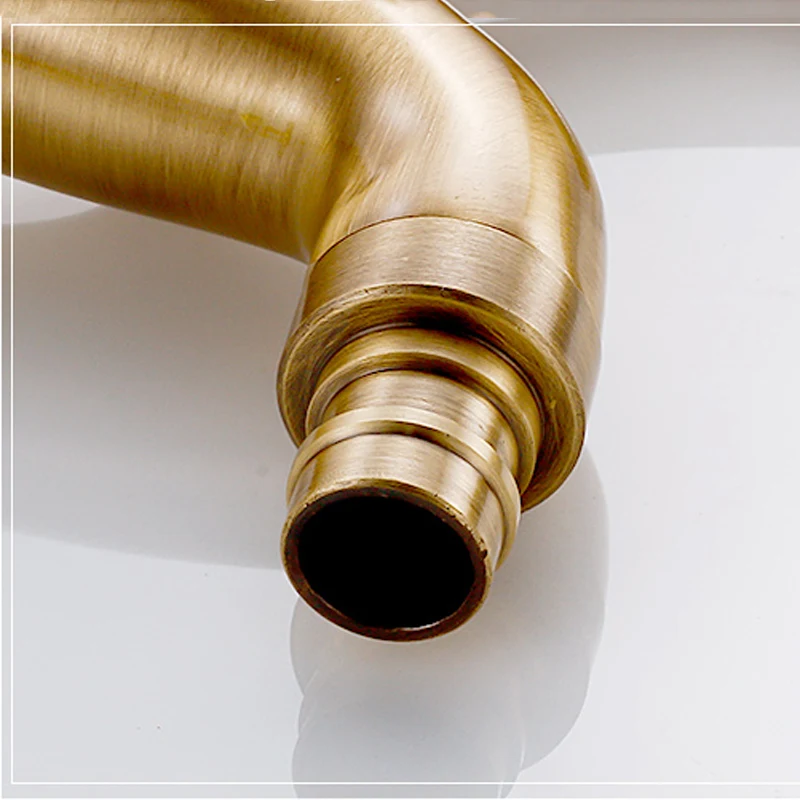 Современный декоративный смеситель Uythner из античной латуни бесплатная доставка