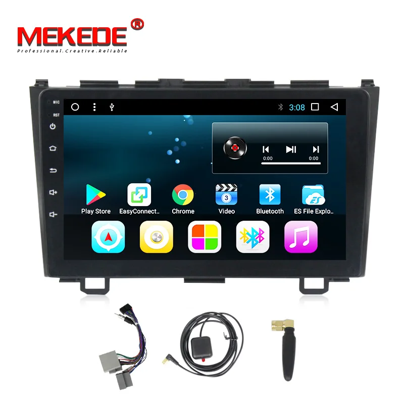 Topway T3 Android 8 1 Quad core автомобильный мультимидийный навигатор навигации плеер для Honda