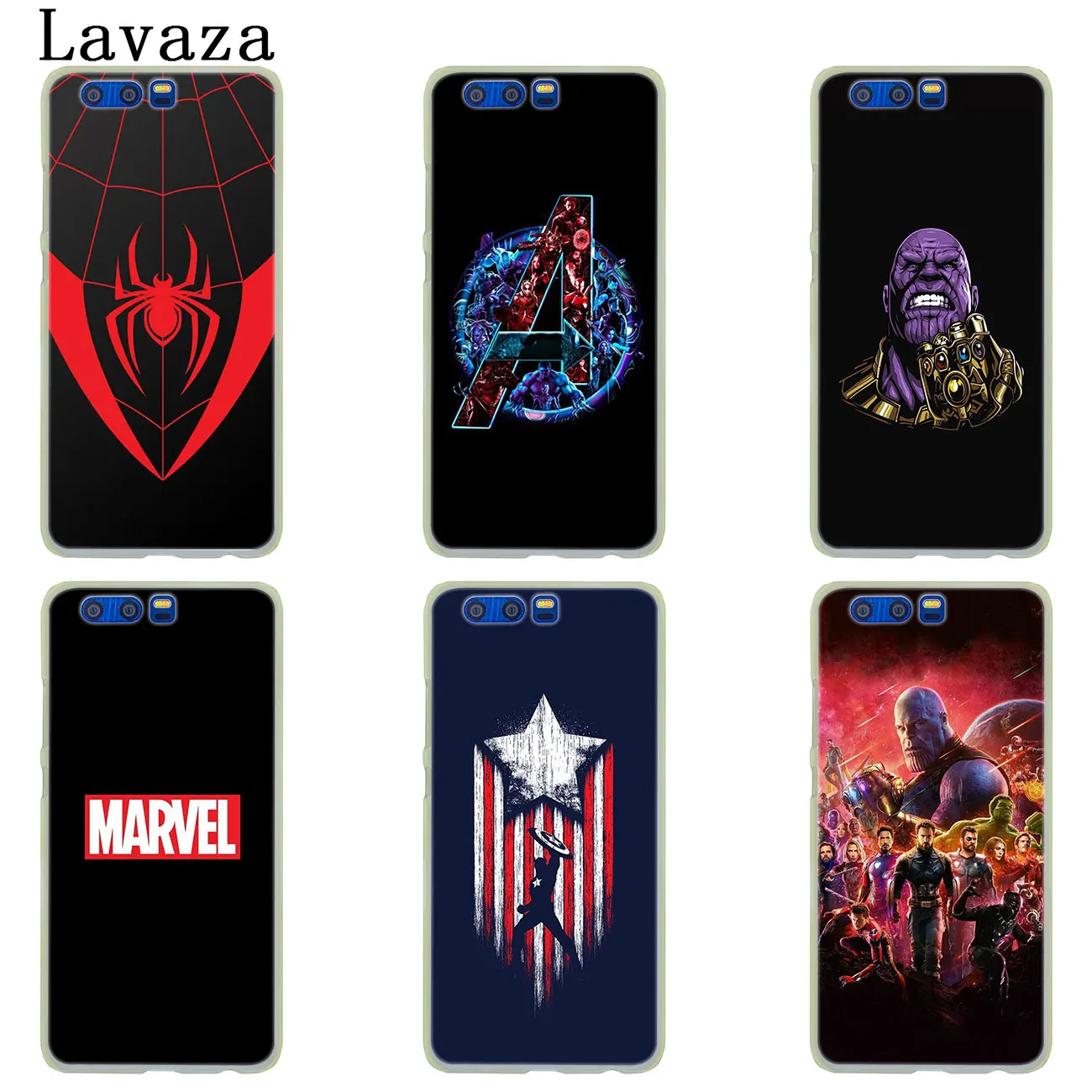 Чехол Lavaza Marvel Avengers Endgame Thanos для Huawei Y9 Y7 Prime 2019 2018 Honor 20 8A 8X 8 9 9X 10 Lite 7C 7X 6A 7A Pro |