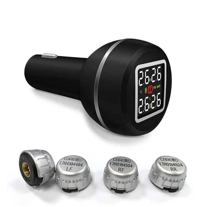Автомобильное зарядное устройство TPMS для сигарет датчик давления в шинах