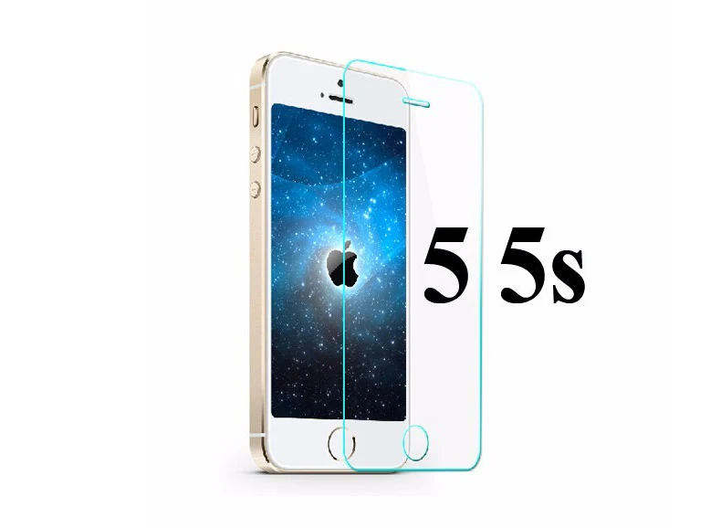 2 шт. 2.5D Закаленное стекло для iphone X 8 5 5S 5c SE 6 6s 7 plus XR XS MAX plus защита экрана Защитная пленка чехол