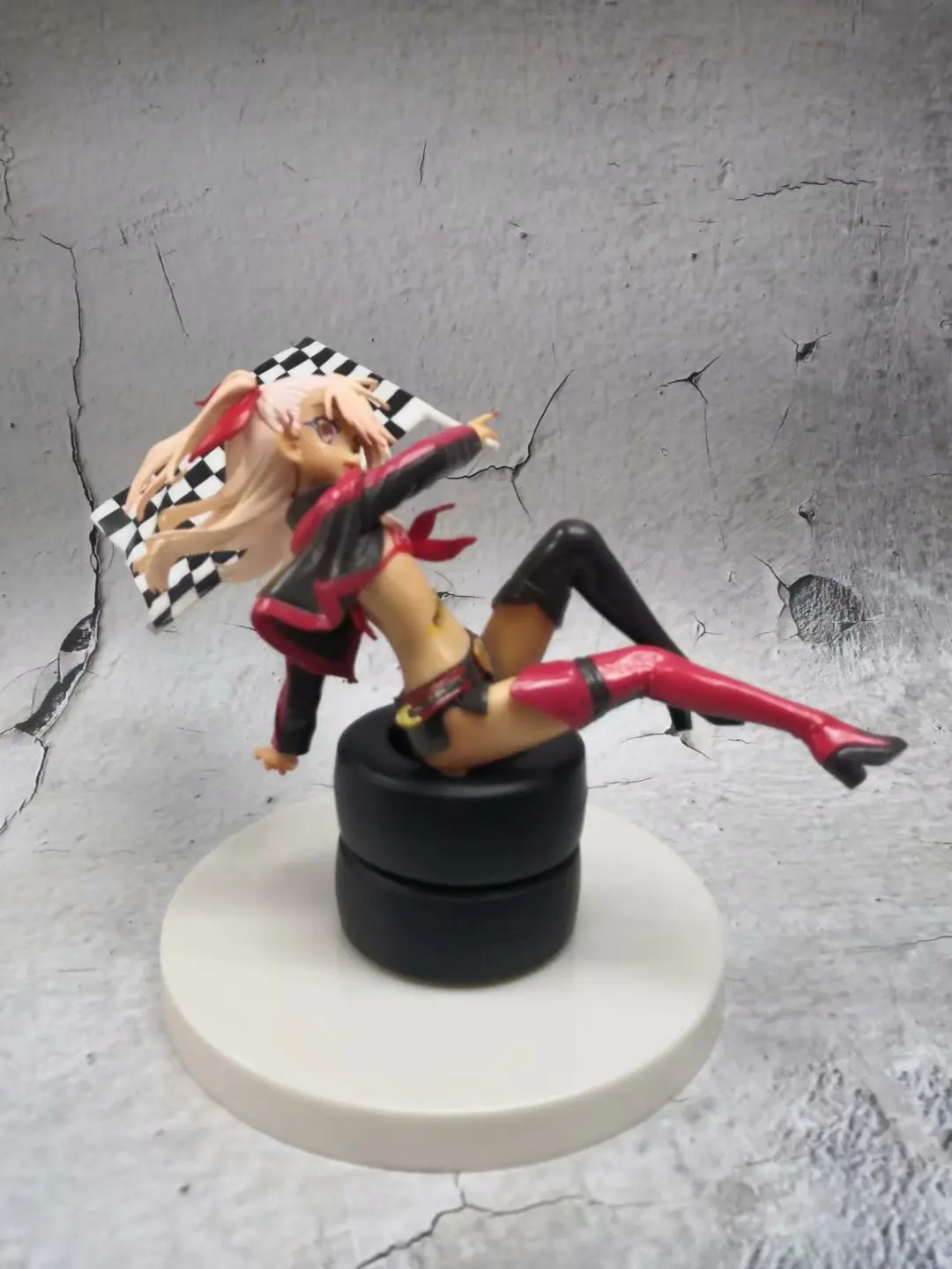 Аниме Fate/kaleid liner Illya Priya Racing Chloe Sexy Bunny Girls Pvc Figure Model Toy|Игровые фигурки и