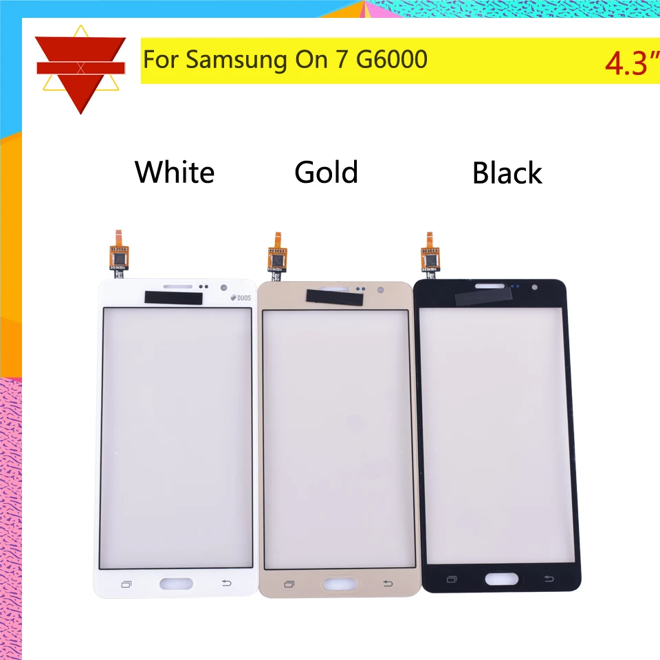 5 &quotНовый G6000 сенсорный экран для Samsung Galaxy On7 SM-G6000 дигитайзер сенсор внешняя