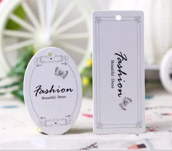 custom die cut clothing brand Hang Tag printing clothes tags 300gsm paper labels umbrella shoe underwear for bags | Дом и сад