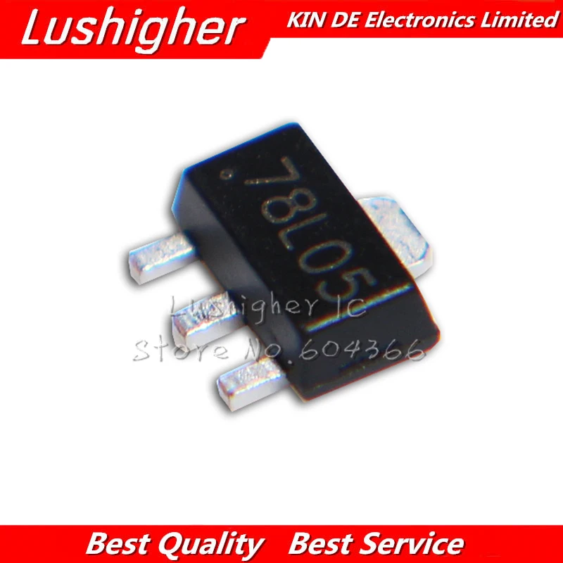 50 шт. 78L05 SOT89 SMD Triode новый оригинальный| |