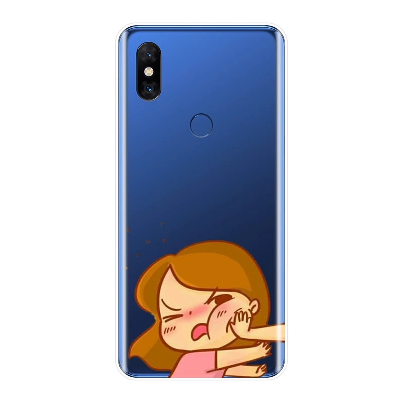 Мягкий силиконовый чехол для телефона Xiaomi Mi Max 1 2 3 симпатичная пара любовь лучший
