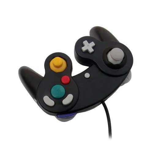 Черный проводной игровой контроллер для Nintendo GameCube NGC Wii|wired controller|ngc controllercontroller