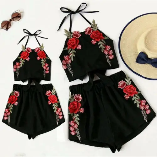 Комплект из 2 предметов платье для девочек детские кружевные топы без рукавов с