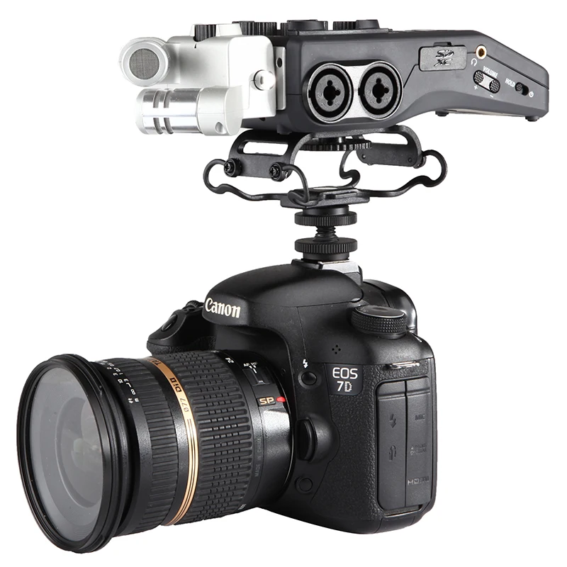 Амортизационное крепление для микрофона Zoom H4n/H5/H6 Sony Tascam DR-40/DR-05 ударное Olympus |