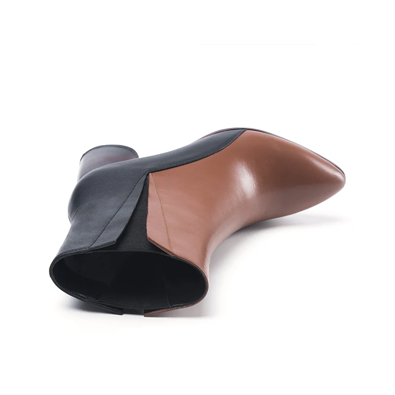 Universe/ботильоны из натуральной кожи женская обувь высокого качества ручной