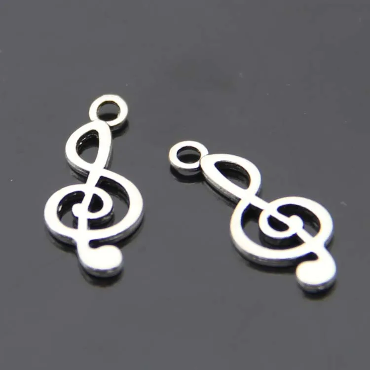 

Daisies Latest Design High Quality 150pcs/lot 9*24mm New Musical Note Charms Alloy Pendant Jewelry Findings