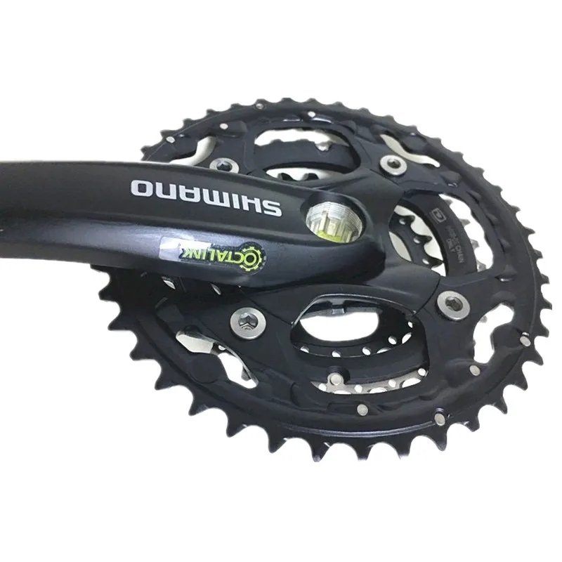 SHIMANO FC-M522 Звездочка горный велосипед 10 S/30 Скорость сплайн полый Кривошип зубчатая пластина 170 мм 42-32-24т