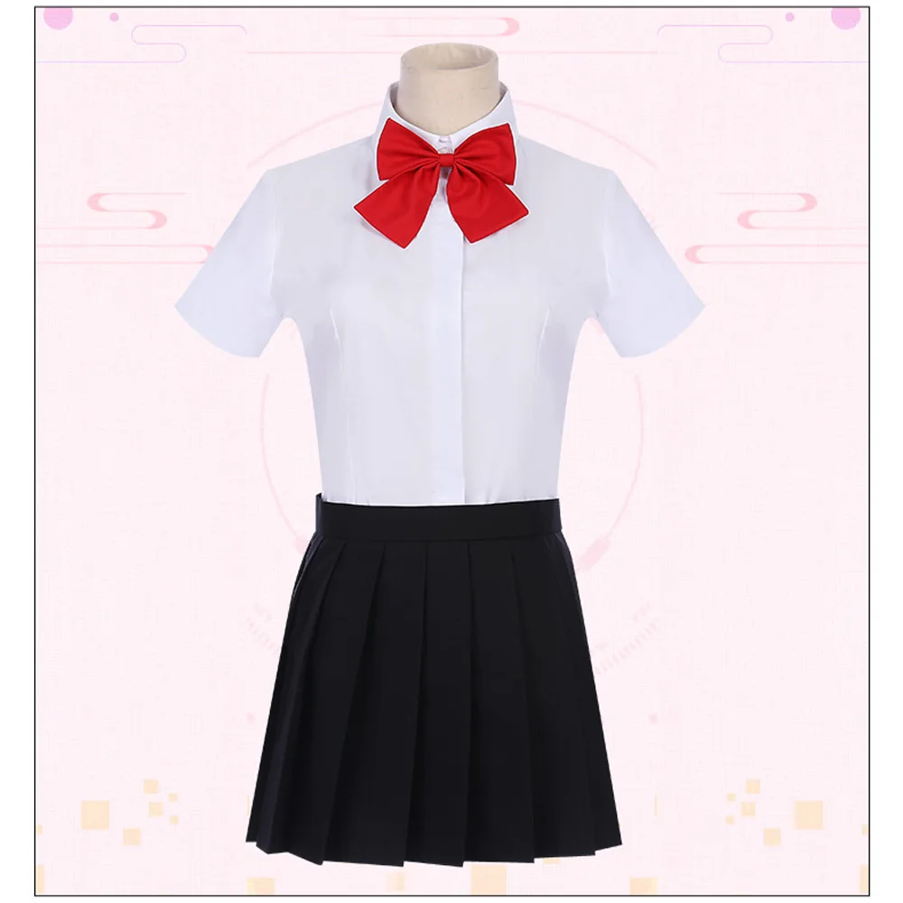 VEVEFHUANG аниме SSSS.GRIDMAN Косплей Костюм Takarada Rikka косплей костюм девочка школьная форма