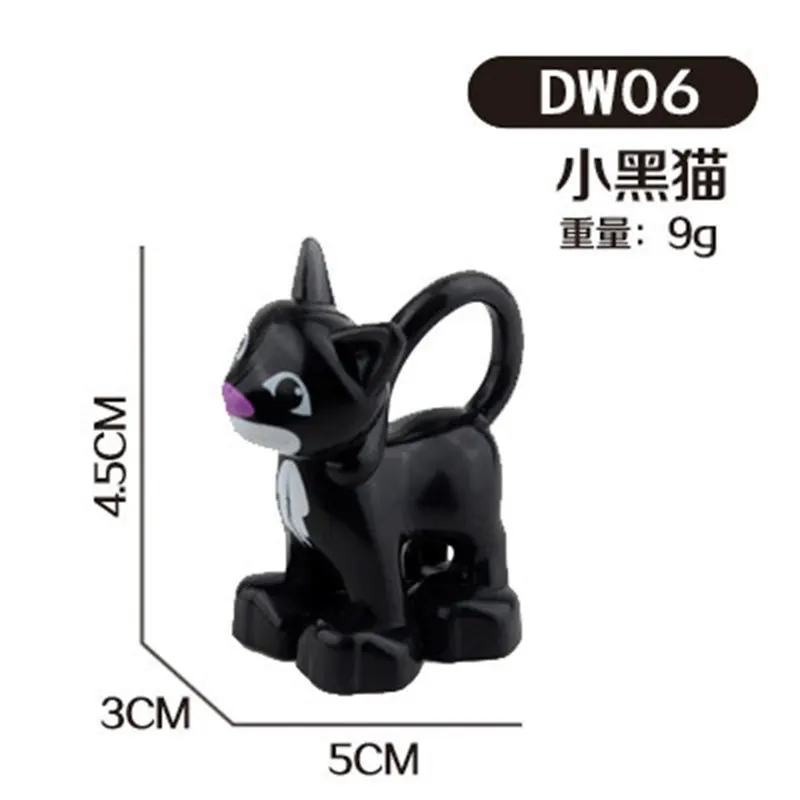 Замок Duplo насекомое животные бабочка свинья слон Юрского Периода Динозавры