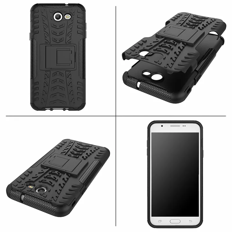 1. Чехол для телефона Samsung Galaxy J7 2017 2 в 1 противоударный Гибридный Силиконовый чехол