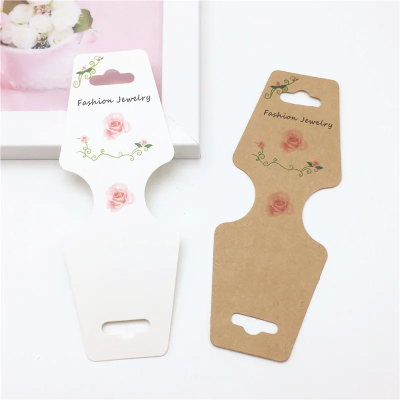 10 шт. открытки для ожерелья ручная работа с любовью цепочка/Подвесные карты