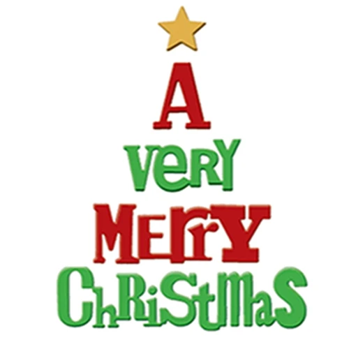 a very Christmas Best пожелания Multi Форма металла резка Dies трафарет альбом тиснение для подарочной карты решений ручной работы Декор - Цвет: a very Christmas