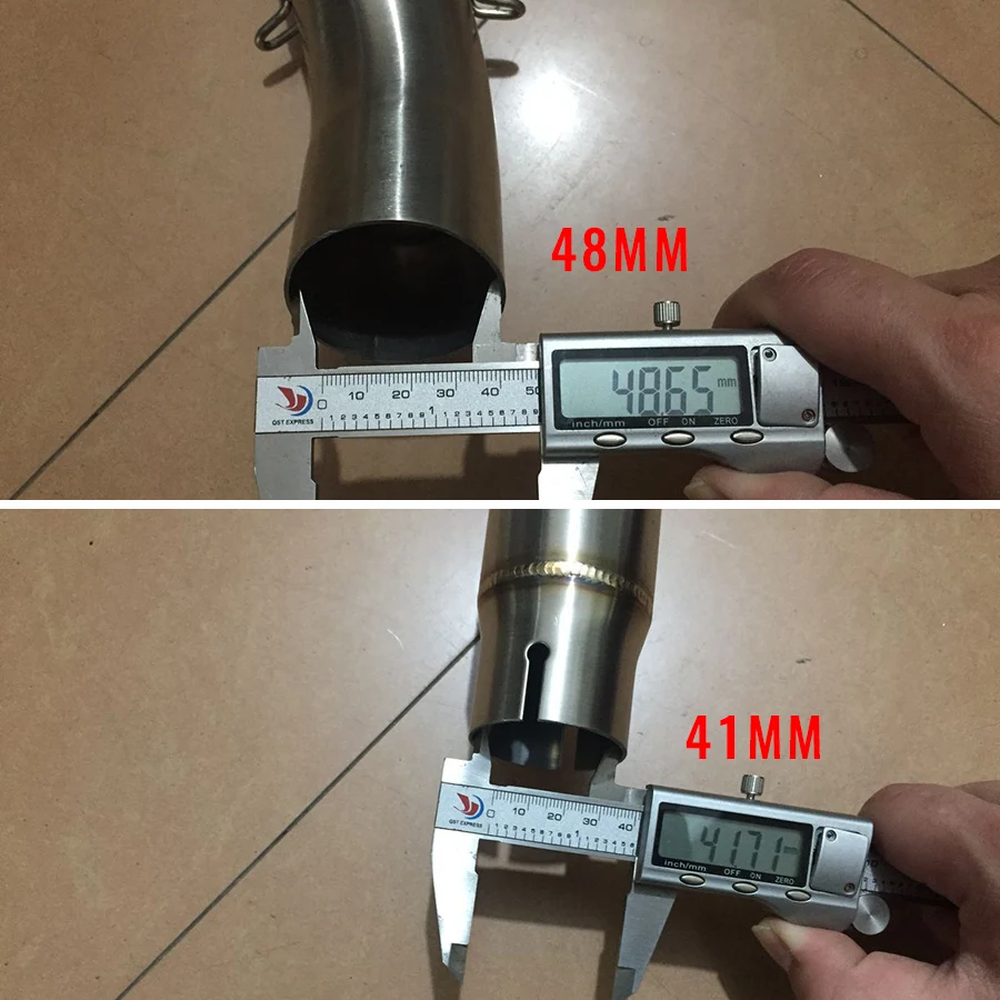 Выхлопная труба мотоцикла Mid соединение для труб Модифицированная зажим