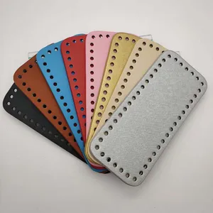 3 шт. ручная работа DIY 18 см маленькая прямоугольная сумка для замены заклепок, поднос для сумки, нижние вязаные аксессуары